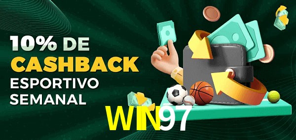 10% de bônus de cashback na WIN97