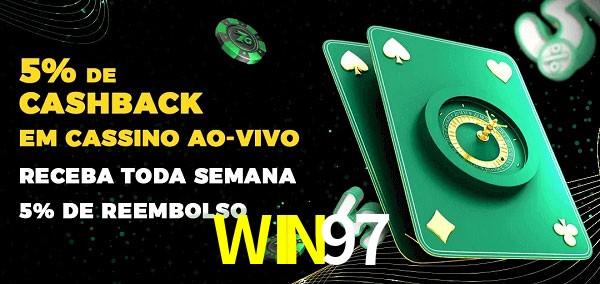 Promoções do cassino ao Vivo WIN97